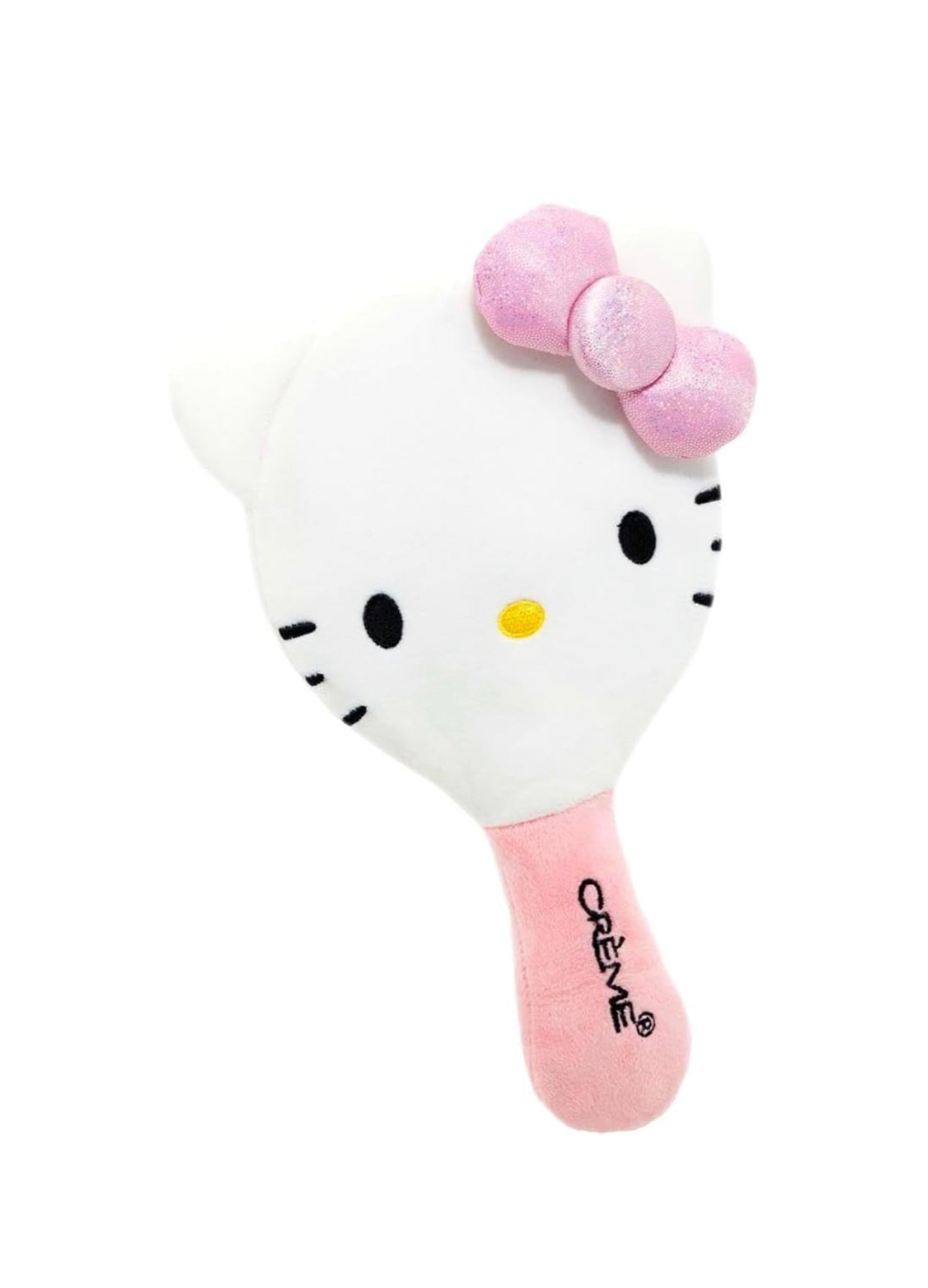 Plush portable mirror -The Crème x Hello Kitty