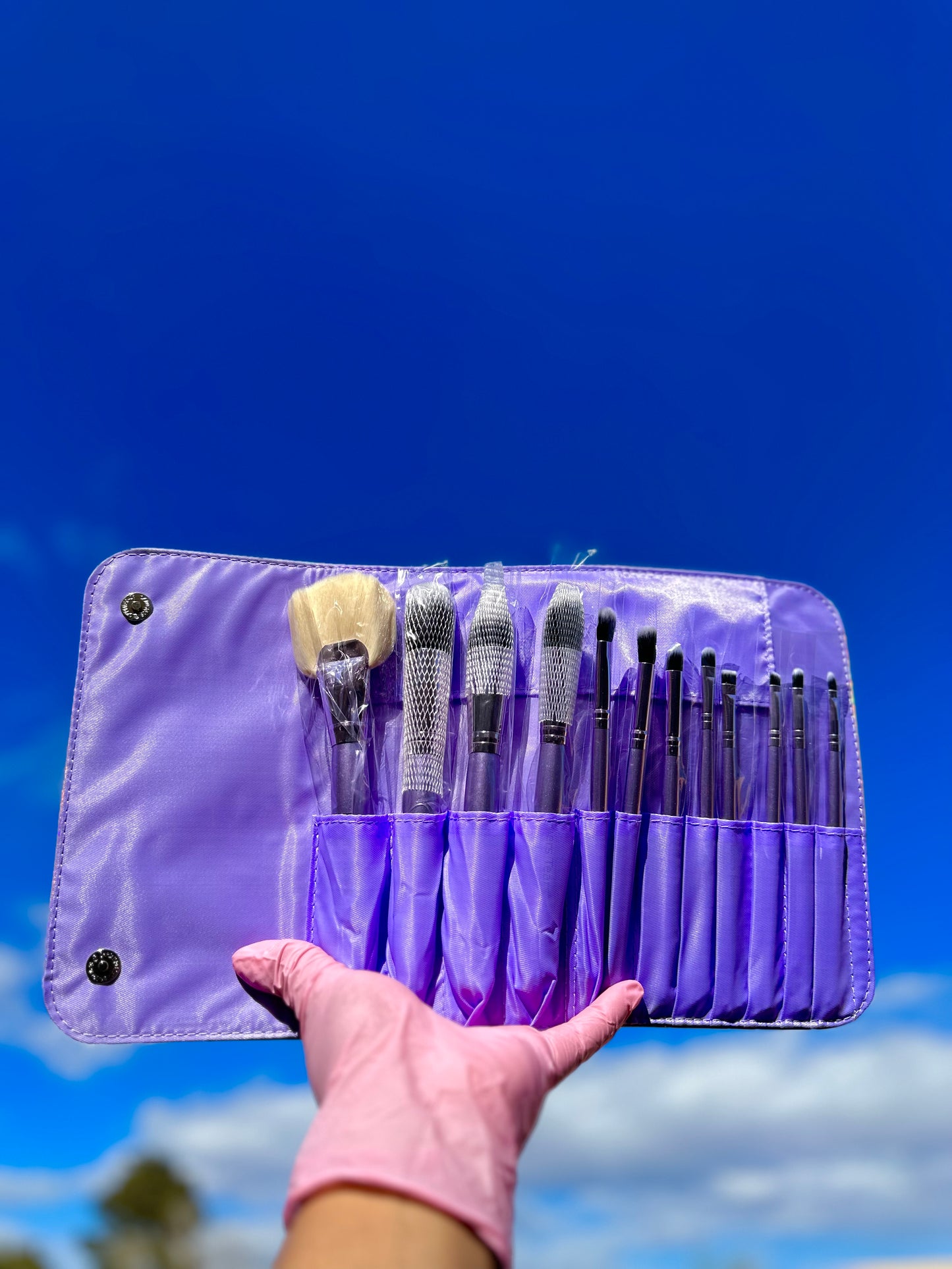 Makeup Brush Set -Purple Bratz