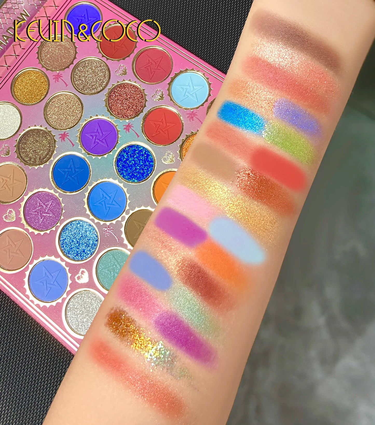 Kevin and Coco 36 Colors eyeshadow