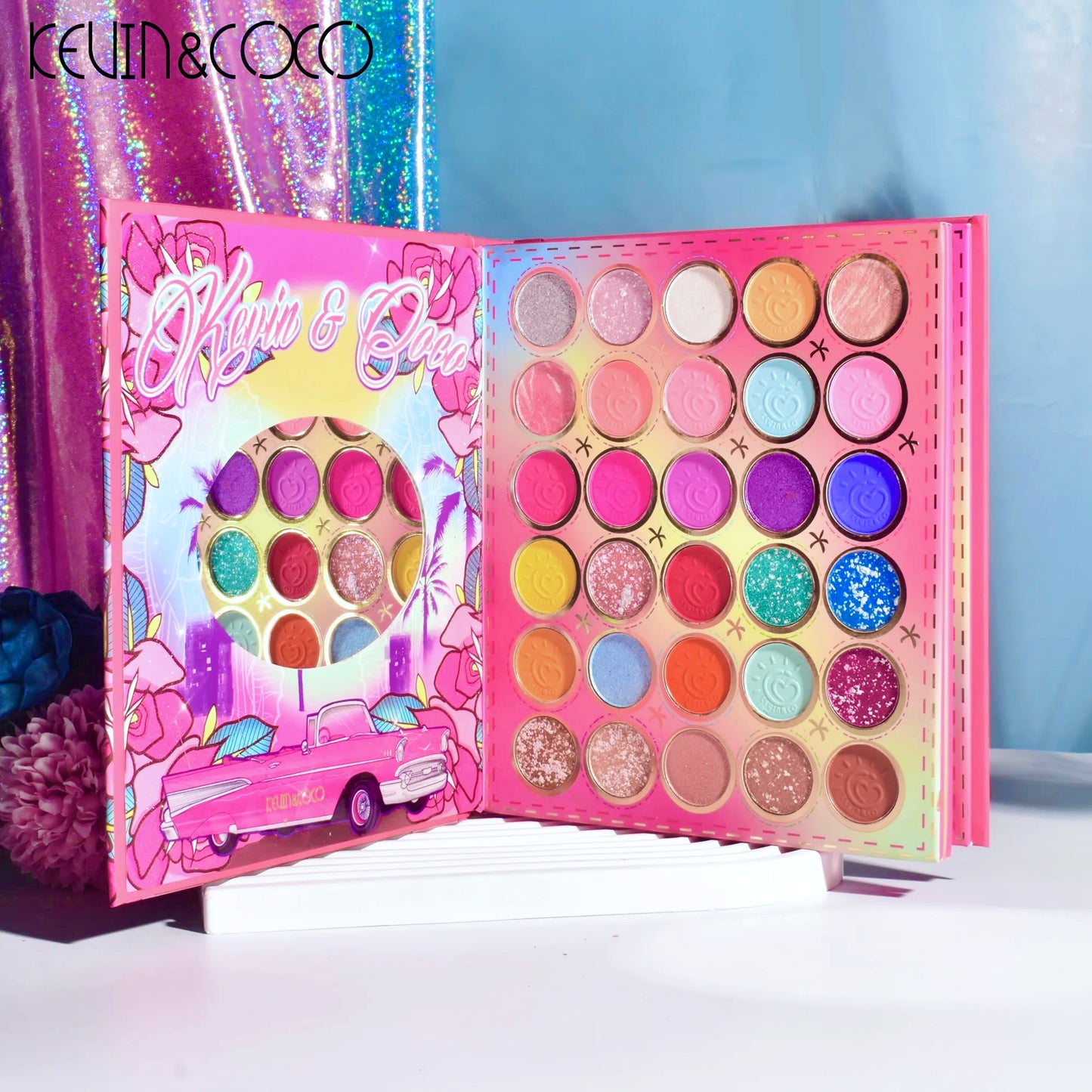 KEVINCOCO 69 color super runner hot girl sweet cool Eyeshadow palette