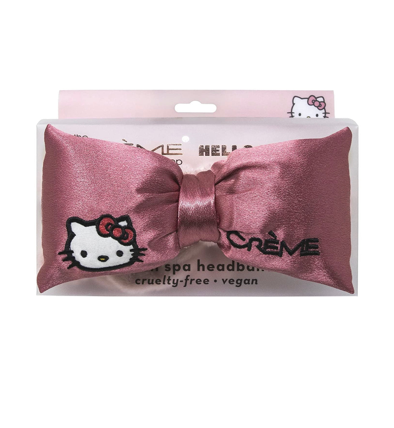 Hello Kitty Pink Satin Plush Spa
Headband