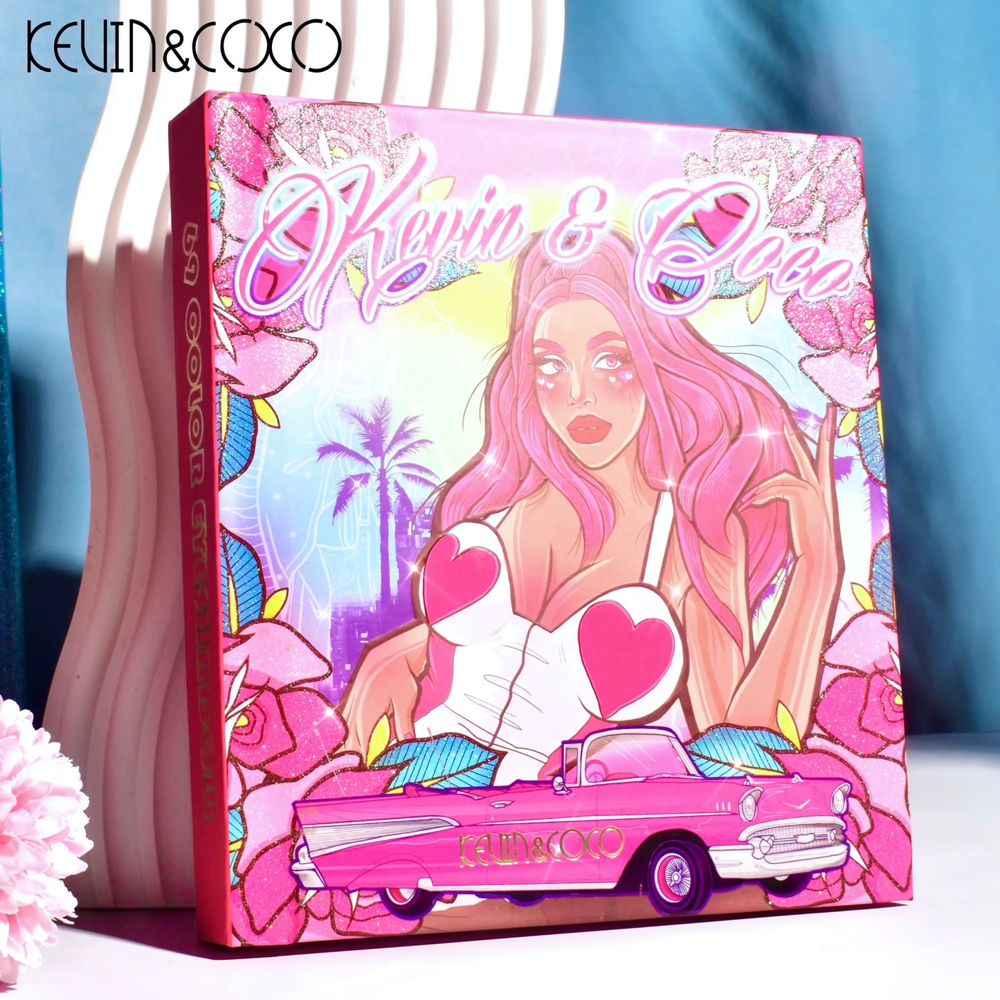 KEVINCOCO 69 color super runner hot girl sweet cool Eyeshadow palette