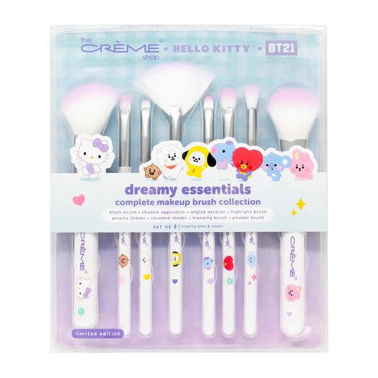 The Creme Shop Hello Kitty BT21 Dreamy
Essentials Makeup Brush Collection