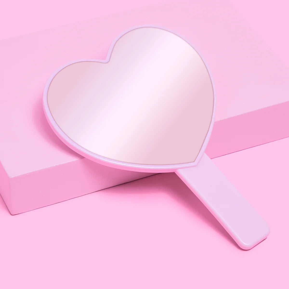 "BETTER LATE THAN BASIC" HEART
SHAPED HANDHELD MIRROR